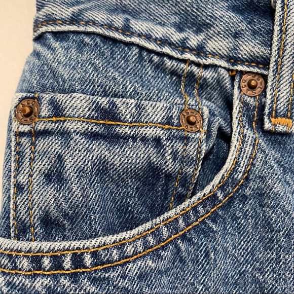 Vintage Levi’s 550 Relaxed Fit Tapered Leg Jeans Size 14M - Picture 5 of 16